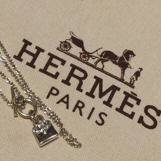 エルメス(Hermes)の【美品】エルメス アミュレット バーキン ネックレス SV925 HERMES(ネックレス)
