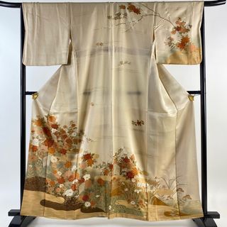 訪問着 身丈161cm 裄丈66.5cm 正絹 優品 【中古】(着物)