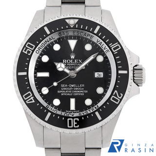 ロレックス(ROLEX)のロレックス ディープシー 116660 ブラック V番 メンズ 中古 腕時計(腕時計(アナログ))