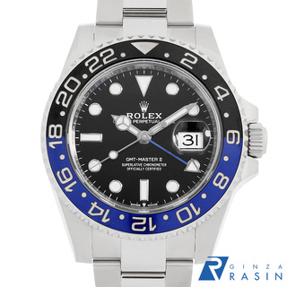 ロレックス(ROLEX)のロレックス GMTマスターII 126710BLNR ブラック 3列 オイスターブレス ランダム番 メンズ 中古 腕時計(腕時計(アナログ))