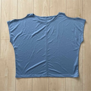 ジーユー(GU)のGU ACTIVE オープンショルダードライTシャツ サイズXL(Tシャツ(半袖/袖なし))