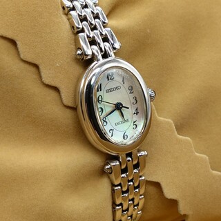 セイコー(SEIKO)のSEIKO セイコー レディース  腕時計 エクセリーヌ  シルバー シェル(腕時計)