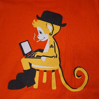 藤井フミヤさん ツアーTシャツ モンキー