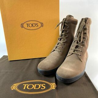 トッズ(TOD'S)の未使用 トッズ TOD's メンズ ブーツ 10 スエード 箱付き(ブーツ)