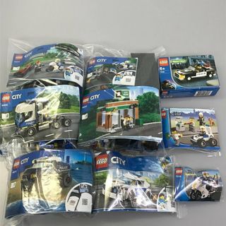 正規品 LEGO レゴ 街シリーズ（シティ） 60244 60245 60272 60239 7030 7235 7279 ポリス ヘリコプターの輸送 モンスタートラック強盗 エリートポリス ボートでの護送 ポリスパトロールカーなど HD-034  371