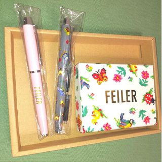 FEILER - 雑誌付録　FEILER　万年筆　ボールペン　封筒付きメッセージカード