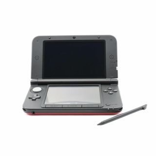 ニンテンドー3DS(ニンテンドー3DS)の【G0360】ニンテンドー3DS LL レッド×ブラック FW:11.15(携帯用ゲーム機本体)