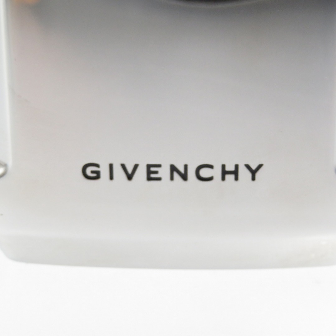 GIVENCHY - 新品同様 ジバンシー4Gロゴ アルミニウム レザー GIVENCHY - 新品同様 ジバンシー4Gロゴ アルミニウム レザー