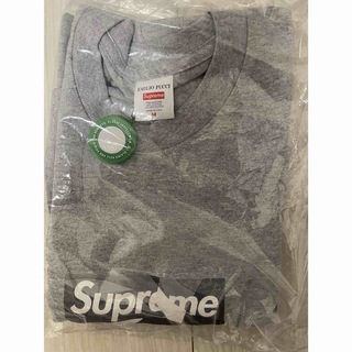 シュプリーム(Supreme)のSupreme Emilio Box Logo Tee GreyBlack M(Tシャツ/カットソー(半袖/袖なし))