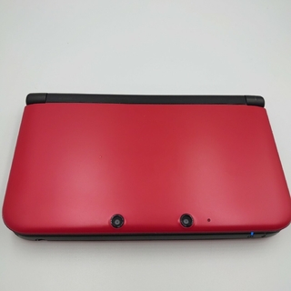 任天堂 - 3DS LL 本体 レッド×ブラック 充電器+SDカード付き