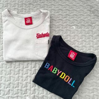 ベビードール(BABYDOLL)の90　100　ベビードール　Tシャツ　半袖　キッズ　子供服　まとめ売り(Tシャツ/カットソー)