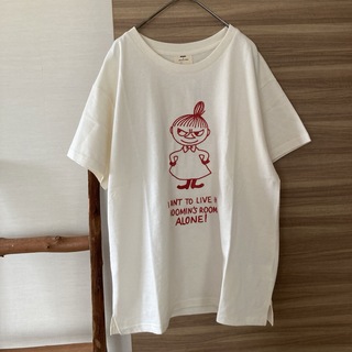 SM2 - 今季新品Moomin×sm2ムーミン×サマンサモスモス ハンドステッチ風Tシャツ