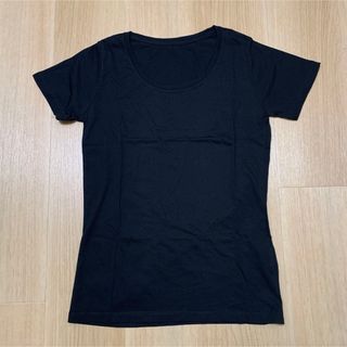 処分価格☆無地Tシャツ/ブラック　Sサイズ(Tシャツ(半袖/袖なし))