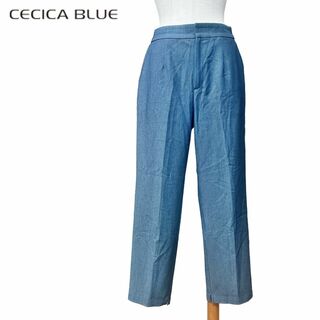 【CECICA BLUE】デニム風パンツ/40★セシカブルー(カジュアルパンツ)