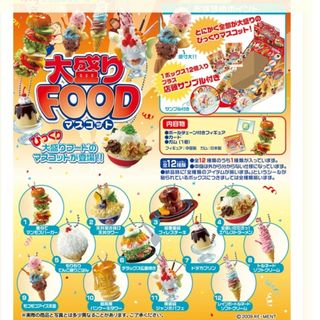 リーメント(Re-MeNT)のリーメント　ぷちサンプルシリーズ　大盛りFOODマスコット(キャラクターグッズ)