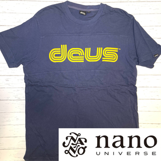 nano・universe - 【NANO universe】DEUS ナノユニバース　Tシャツ