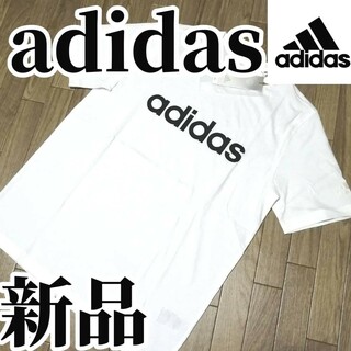 アディダス(adidas)の【大人気Tシャツ】新品　アディダス　メンズ　Tシャツ　3Lサイズ　ホワイト(Tシャツ/カットソー(半袖/袖なし))