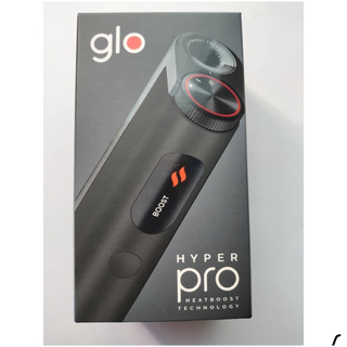 グロー(glo)のグロー ハイパープロ 本体 新品 製品未登録 未使用 オブシディアン・ブラック(タバコグッズ)