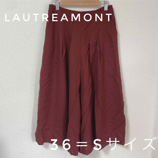 LAUTREAMONT - 【LAUTREAMONT】ロートレアモン　36＝Sサイズ　レッド