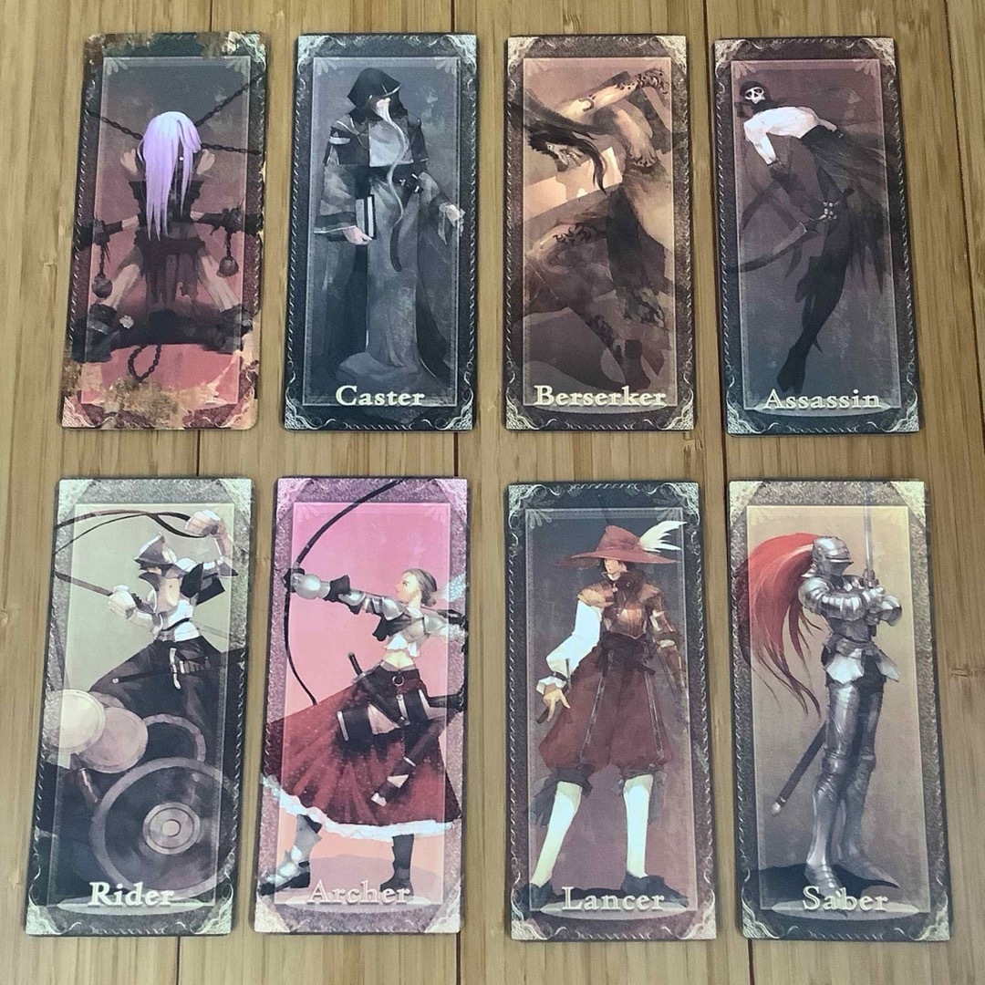 fate/stay night サーヴァントクラスカード タロットカード風の fate/stay night サーヴァントクラスカード タロットカード風の