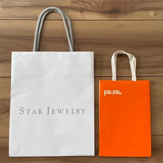 フォリフォリ(Folli Follie)のショップ袋（紙袋）2枚　STAR JEWELRY・Folli Follie(ショップ袋)