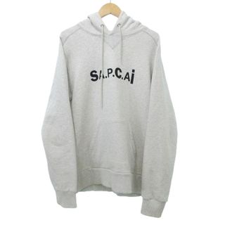 アーペーセー(A.P.C)のアーペーセー 美品 ×サカイ パーカー トップス サイドジップアップ M グレー(パーカー)