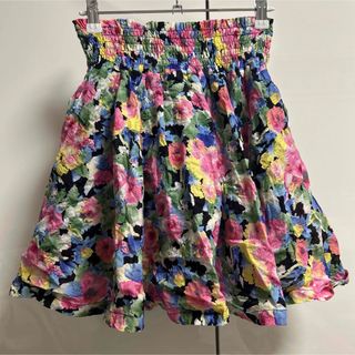 美品 花柄 フレア スカート ♡(その他)