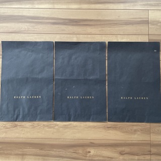 ラルフローレン(Ralph Lauren)のRALPH LAUREN 紙袋（大）3枚(ショップ袋)