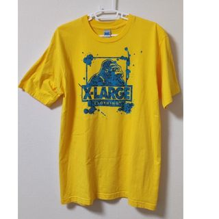 エクストララージ(XLARGE)のXLARGE　半袖Ｔシャツ　イエロー　Mサイズ(Tシャツ/カットソー(半袖/袖なし))