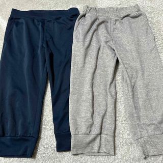 ユニクロ(UNIQLO)のユニクロ　薄手スエット　七部丈　140(パンツ/スパッツ)