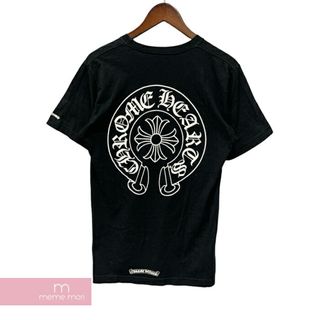 CHROME HEARTS Horseshoe Tee クロムハーツ ホースシューTシャツ 半袖カットソー ポケT ブラック サイズM 【240602】【中古-B】【me04】