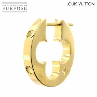 LOUIS VUITTON - ルイ ヴィトン LOUIS VUITTON クレオール アンプラント ピアス K18 YG イエローゴールド 750 片方 片耳のみ VLP 90231694