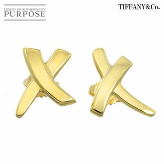 ティファニー(Tiffany & Co.)のティファニー TIFFANY&Co. キス ピアス K18 YG イエローゴールド 750 VLP 90232551(ピアス)