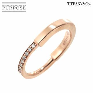 ティファニー(Tiffany & Co.)のティファニー TIFFANY&CO. ロック 11号 リング ダイヤ 0.13ct K18 PG ピンクゴールド 750 指輪 VLP 90233981(リング(指輪))