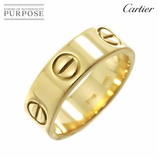 カルティエ(Cartier)のカルティエ Cartier ラブ #48 リング K18 YG イエローゴールド 750 指輪 VLP 90234046(リング(指輪))