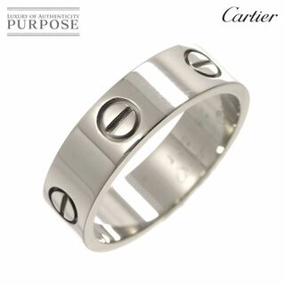 カルティエ(Cartier)のカルティエ Cartier ラブ #59 リング K18 WG ホワイトゴールド 750 指輪 VLP 90234080(リング(指輪))