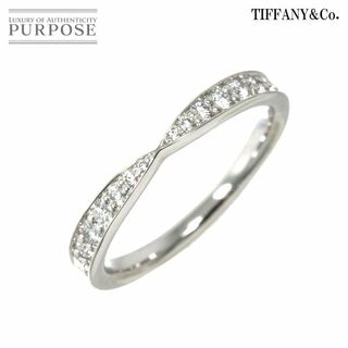 ティファニー(Tiffany & Co.)のティファニー TIFFANY&Co. ハーモニー バンド 6.5号 リング ダイヤ Pt プラチナ 指輪 VLP 90234360(リング(指輪))
