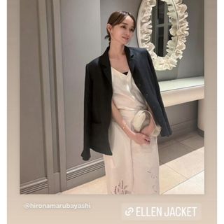 新品未使用タグ付marno マーノ ellen jacket 丸林広奈　ブラック