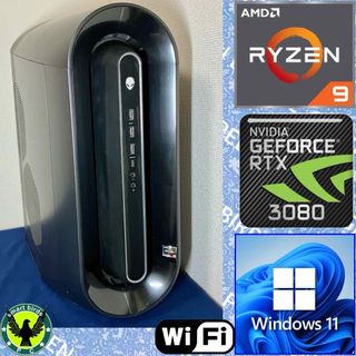 デル(DELL)のAlienware Aurora R10 Ryzen9 5900 RTX3080(デスクトップ型PC)