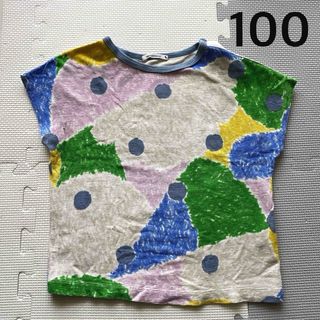 ミナペルホネン(mina perhonen)のミナペルホネン　カットソー 100 sky quilt スカイキルト(Tシャツ/カットソー)