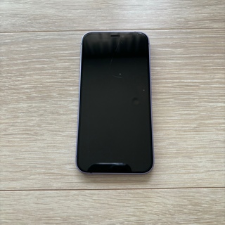 アップル(Apple)のiPhone12mini パープル　中古品(スマートフォン本体)