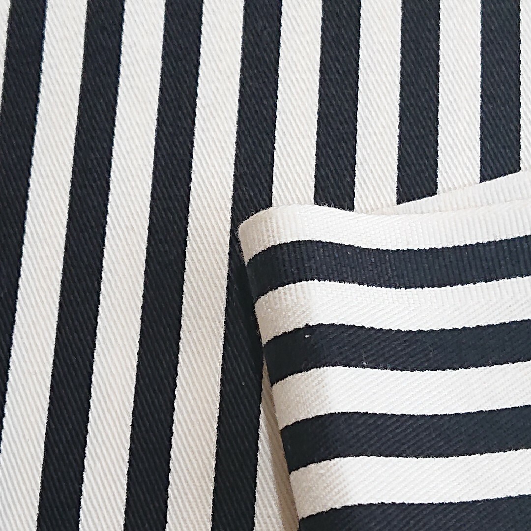 ハンドメイド用 ストライプ生地 ハンドメイドの素材/材料(生地/糸)の商品写真