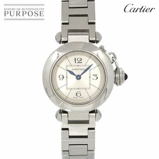 カルティエ(Cartier)のカルティエ Cartier ミスパシャ W3140007 レディース 腕時計 シルバー クォーツ ウォッチ Miss Pasha VLP 90237770(腕時計)