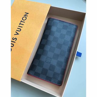 ルイヴィトン(LOUIS VUITTON)の新品同様 ルイヴィトン ダミエ 長財布 男女(長財布)