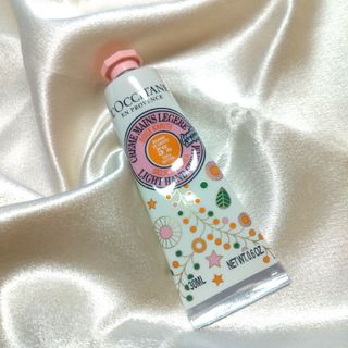 ロクシタン(L'OCCITANE)のロクシタンフローラルコットンスノーシアハンドクリーム(ハンドクリーム)