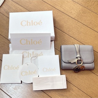 クロエ(Chloe)のChloe クロエ 三つ折り財布 グレー(財布)