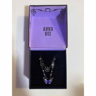 ANNA SUI - ANNA SUI ネックレス　蝶　2本セット