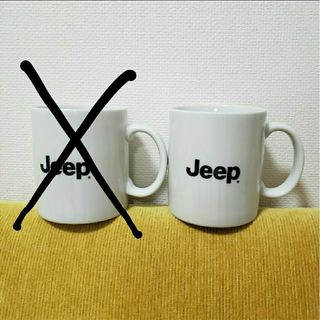 ジープ(Jeep)のJEEP　オフィシャルマグカップ1個(グラス/カップ)