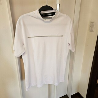 アディダス(adidas)のadidas　アディダス　メンズM　Tシャツ　白T　使用感少ない　涼感素材(Tシャツ/カットソー(半袖/袖なし))