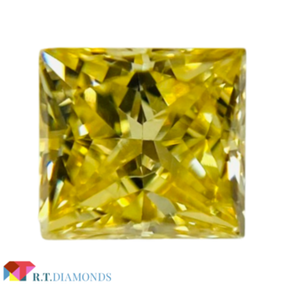 FANCY INTENSE YELLOW 0.318ct RCT/RT2768(その他)